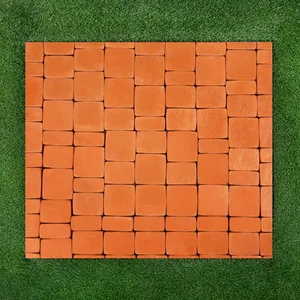 Тротуарная плитка Классика оранжевая