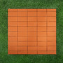 Тротуарная плитка Оранжевая
