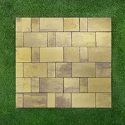 Тротуарная плитка Ландхаус 40мм «Степь» Color Mix